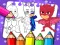 שפּיל PJ Masks Coloring Book אָנליין