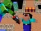 שפּיל Space Adventure: Noobiks Battle vs Zombies אָנליין