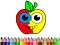 שפּיל Back To School: Apple Coloring Book אָנליין
