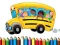 שפּיל School Bus Coloring Book אָנליין