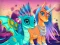 שפּיל Cute Unicorns And Dragons Puzzle אָנליין