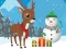 שפּיל Christmas Deer Jigsaw אָנליין