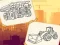 שפּיל Construction Trucks Coloring אָנליין