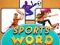 שפּיל Sports Word Puzzle אָנליין
