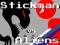 שפּיל Stickman vs Aliens אָנליין