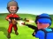 שפּיל Little Commander. Red vs Blue אָנליין