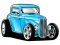 שפּיל Hot Rod Coloring אָנליין