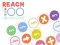 שפּיל Reach 100 Game of dots אָנליין