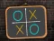שפּיל Tic Tac Toe blackboard אָנליין