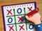 שפּיל Tic Tac Toe Paper Note II אָנליין