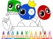 שפּיל Rainbow Friends Coloring Book אָנליין