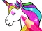 שפּיל Unicorn Coloring Book Glitter אָנליין