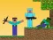 שפּיל Noob vs Pro: Zombie Apocalypse אָנליין