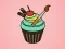 שפּיל Yummy Cupcake Coloring אָנליין