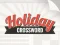 שפּיל Holiday Crossword אָנליין