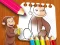 שפּיל Curious George Coloring Book אָנליין
