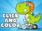 שפּיל Click And Color Dinosaurs אָנליין
