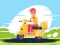 שפּיל City Scooter Rides Jigsaw אָנליין