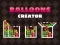 שפּיל Balloons Creator אָנליין