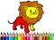 שפּיל Back To School: Lion Coloring Book אָנליין