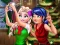 שפּיל Ladybug And Elsa Xmas Selfie אָנליין
