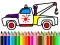 שפּיל Back To School: Trucks Coloring אָנליין
