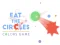 שפּיל Eat the circles Colors Game אָנליין