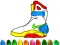 שפּיל Back To School: Shoe Coloring אָנליין