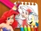 שפּיל The Little Mermaid Coloring Book אָנליין