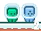 שפּיל Green and Blue Cuteman 2 אָנליין