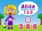 שפּיל World of Alice Numbers Shapes אָנליין