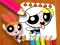 שפּיל The Powerpuff Girls Coloring Book אָנליין