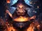 שפּיל Anime girls Witchcraft אָנליין