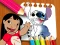 שפּיל Lilo and Stitch Coloring Book אָנליין