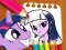 שפּיל Equestria Girls Coloring Book אָנליין