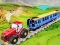 שפּיל Chain Tractor Train Towing Game 3D אָנליין