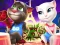 שפּיל Talking Tom and Angela Coloring אָנליין