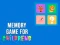 שפּיל Memory Game for Childrens אָנליין