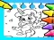 שפּיל Magical Unicorn Coloring Pages אָנליין