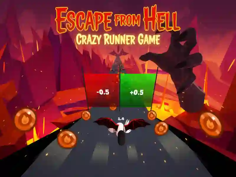 שפּיל Escape from Hell: Crazy Runner Game אָנליין