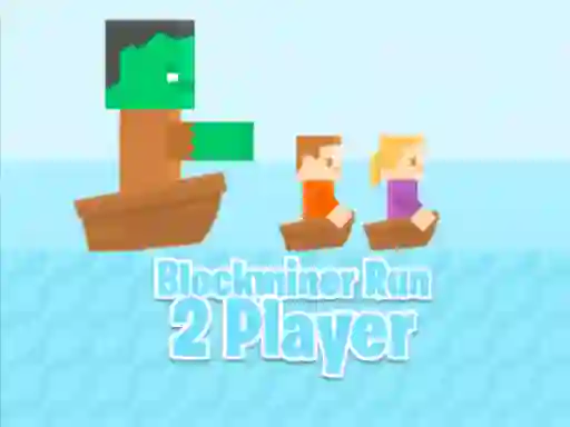 שפּיל Blockminer Run  2 player אָנליין