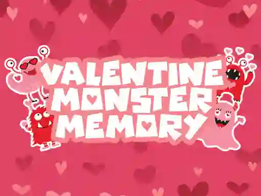שפּיל Valentine Monster Memory אָנליין