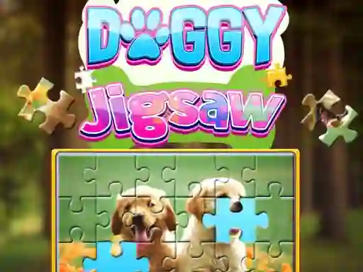 שפּיל Doggy Jigsaw אָנליין