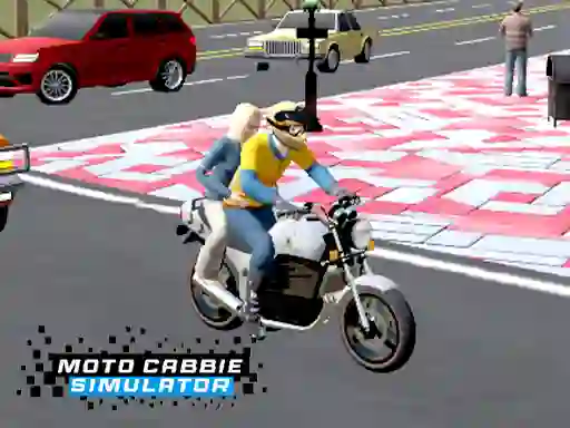שפּיל Moto Cabbie Simulator אָנליין