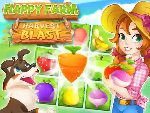 שפּיל Happy Farm Harvest Blast אָנליין