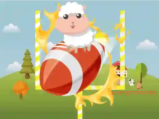 שפּיל Animals Rugby Flick אָנליין