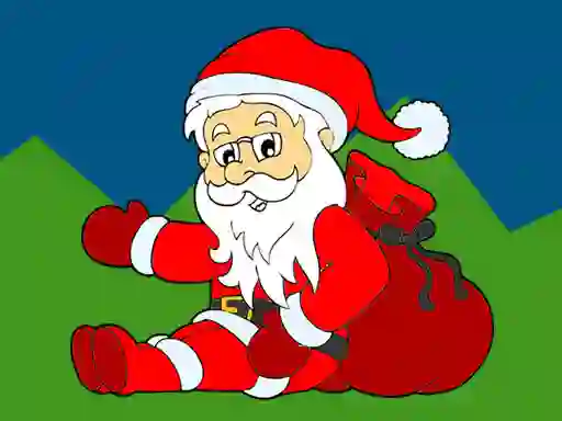 שפּיל Santa Claus Coloring Book אָנליין