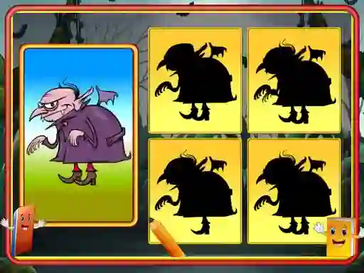 שפּיל Shadow Match Halloween אָנליין