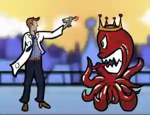 שפּיל Scientist vs Aliens אָנליין