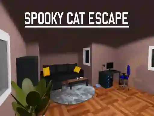 שפּיל Spooky Cat Escape אָנליין